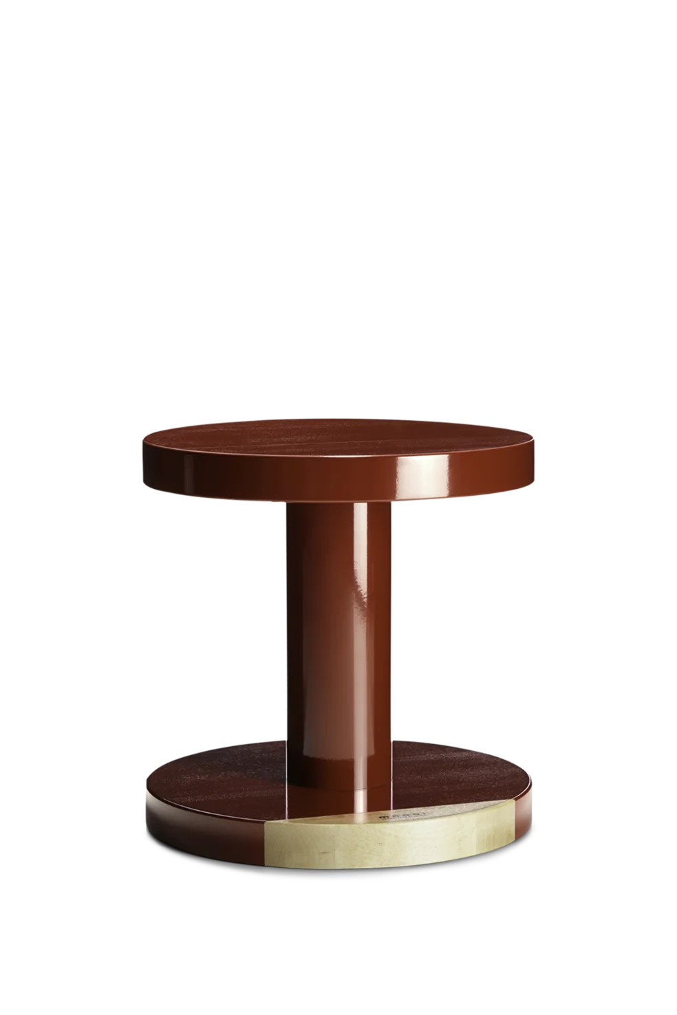 Common Comrades side table Seamstress front view